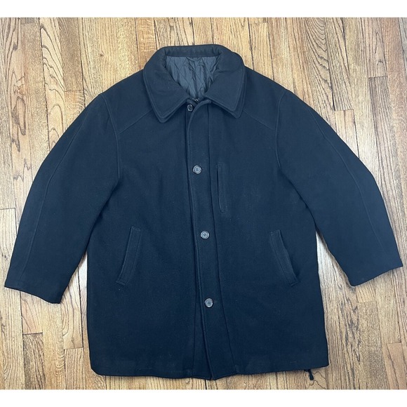Lauren Ralph Lauren Other - Polo Ralph Lauren Cashmere Blend Overcoat Jacket Full Zip Wool Men's Size 46L